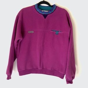 Vintage Columbia fleece sweatshirt